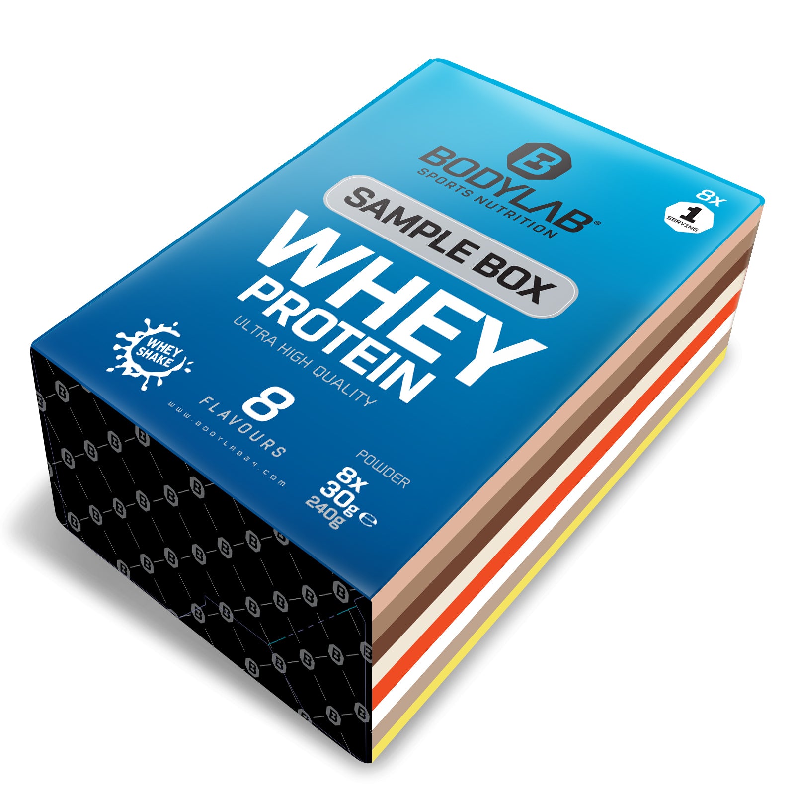 Whey Protein Probierbox 2 (8 Proben je 30g)