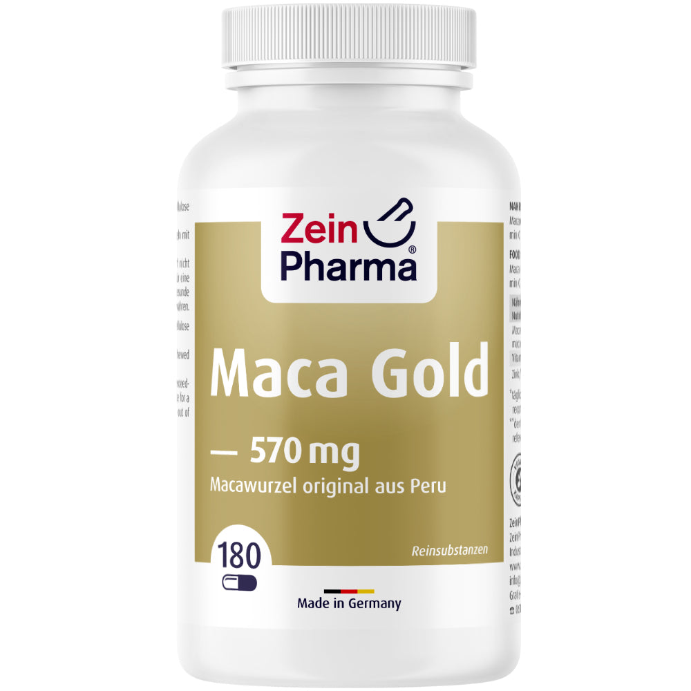 Maca Gold 570mg (180 Kapseln)