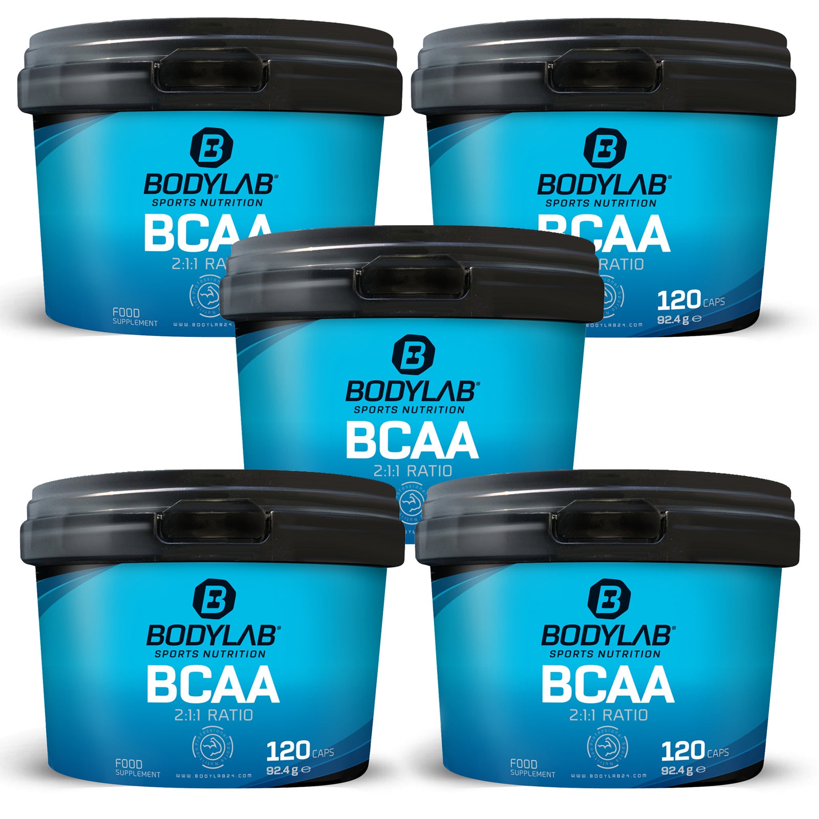 5 x BCAA (120 Kapseln)