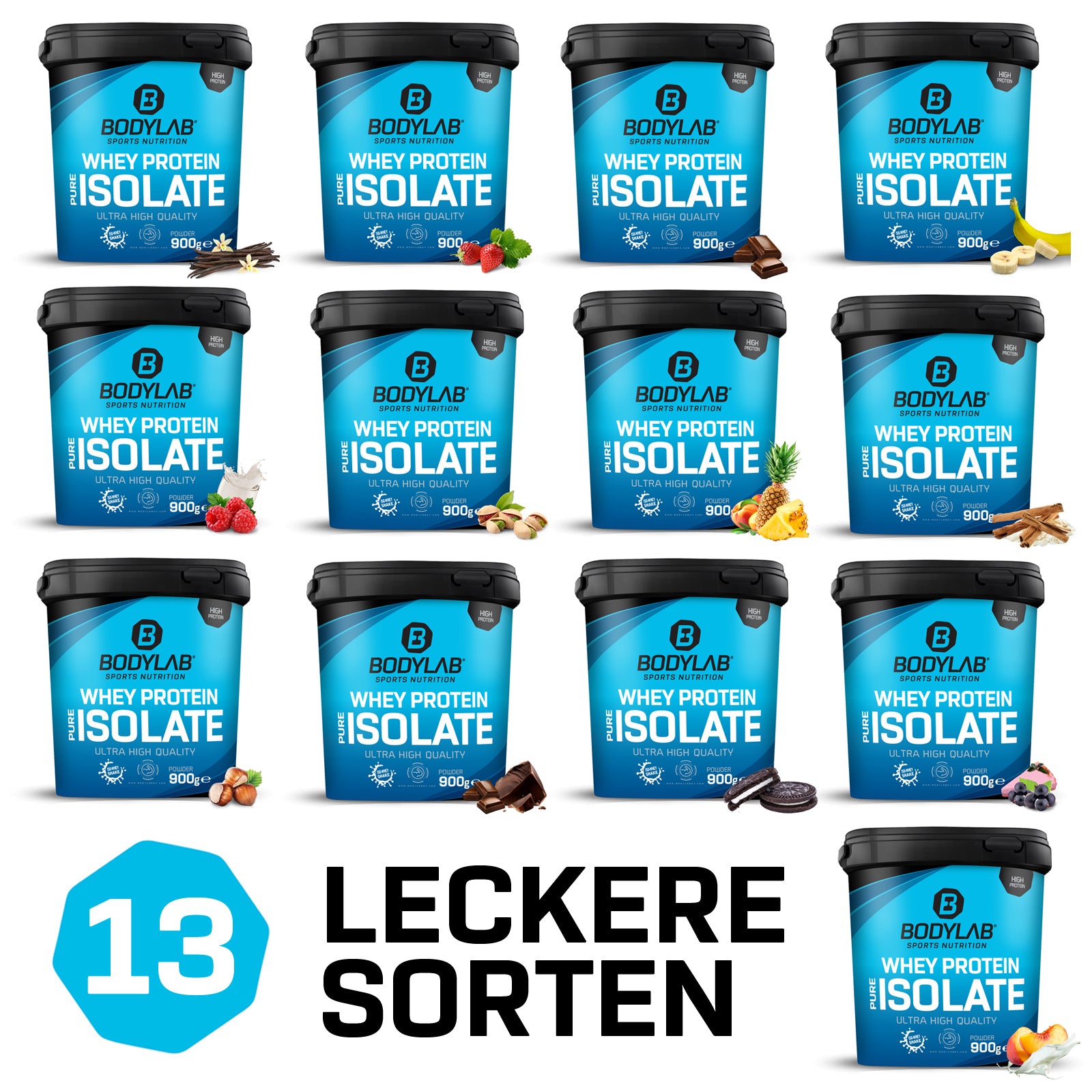 Whey Protein Isolat (900g)