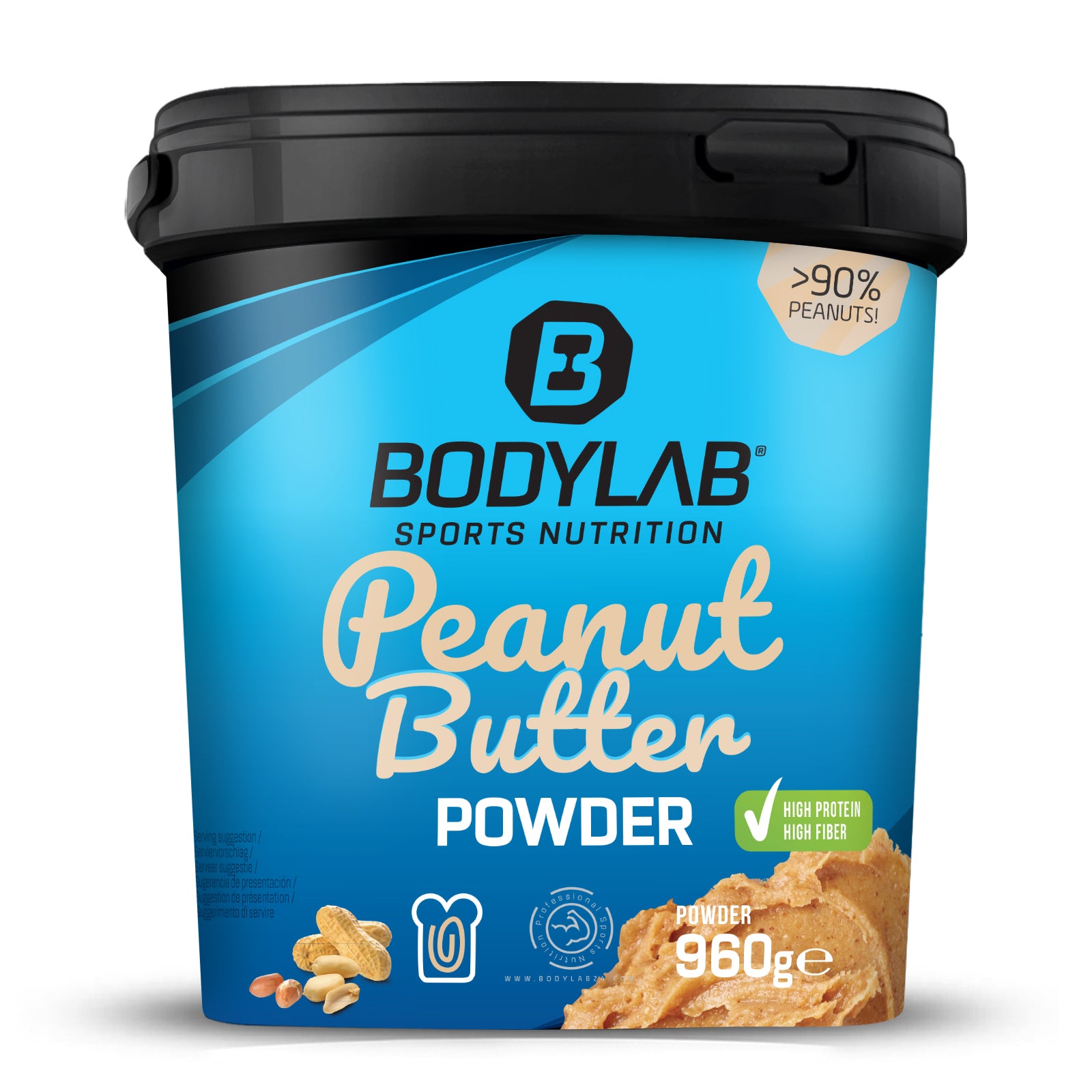 High Protein Peanut Butter Powder (960g)