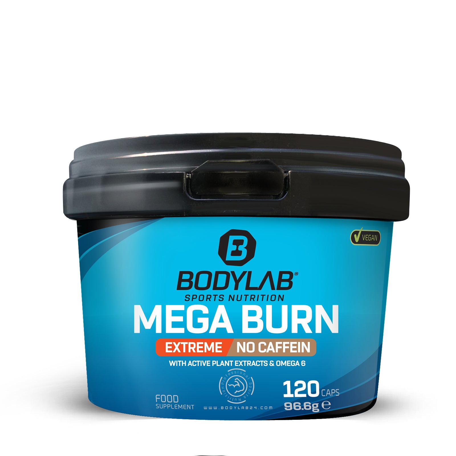 Mega Burn Extreme NO Caffein Vegan (120 Kapseln)