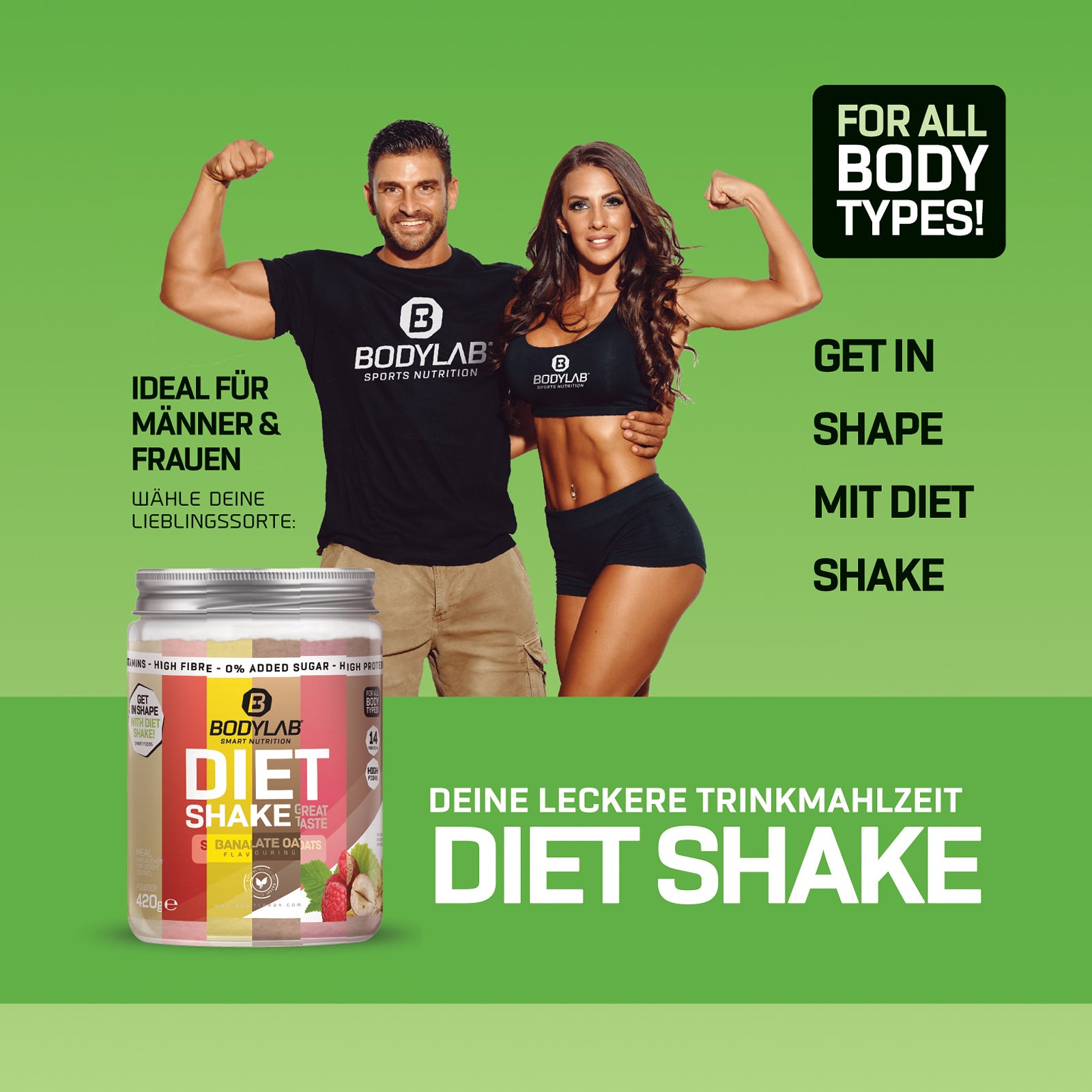 4 x Diet Shake (je 420g)