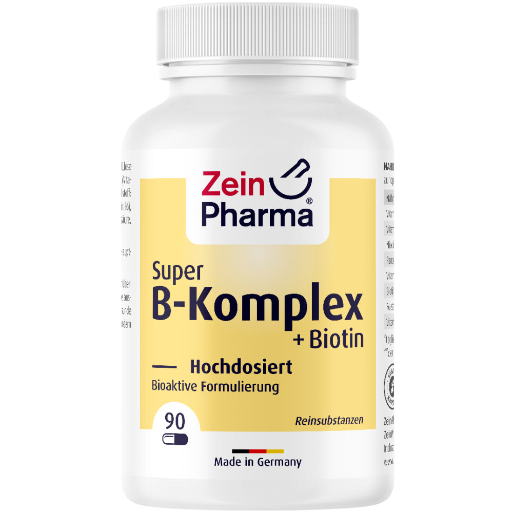 Super B-Komplex + Biotin (90 Kapseln)