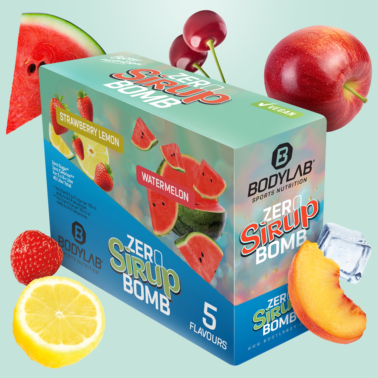 ZERO Sirup BOMB Mixed Box (5x65ml)