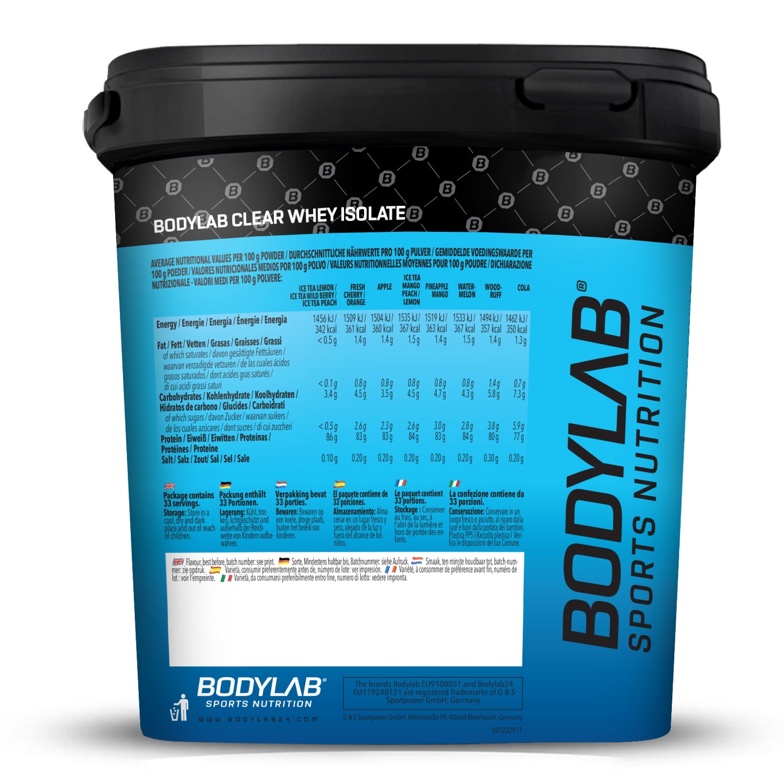 Clear Whey Isolate (1200g)