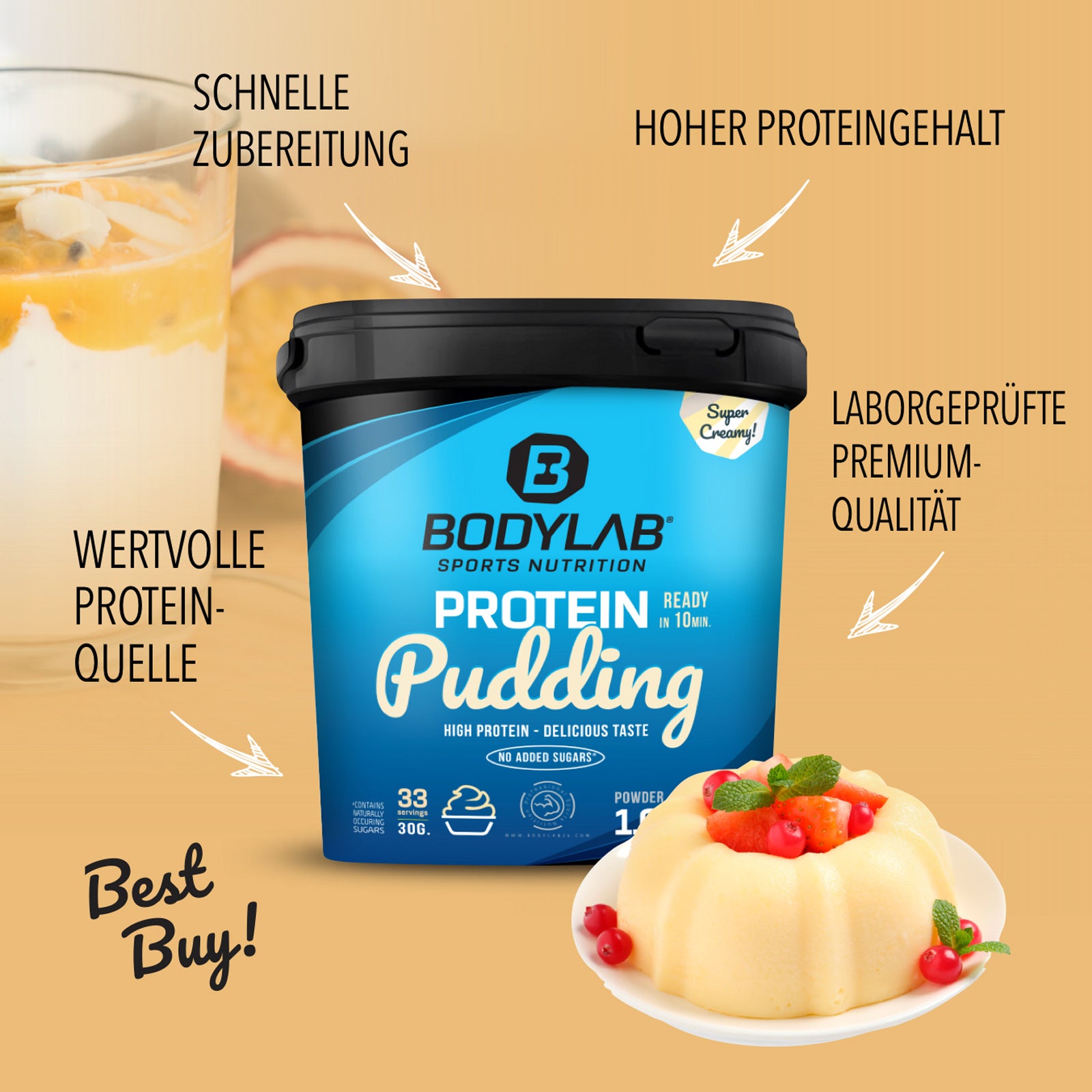 Protein Pudding (1000g)