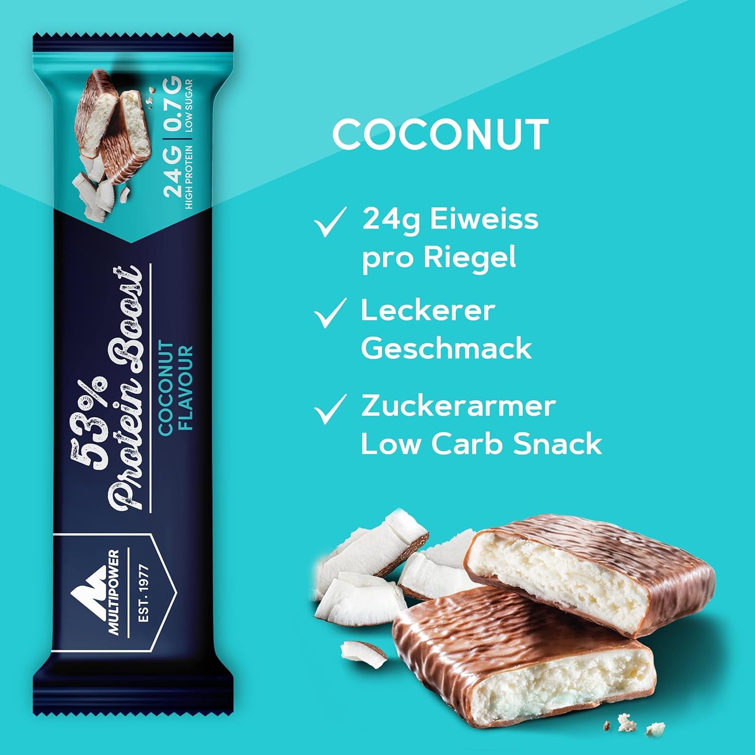 53% Protein Bar (24x50g)