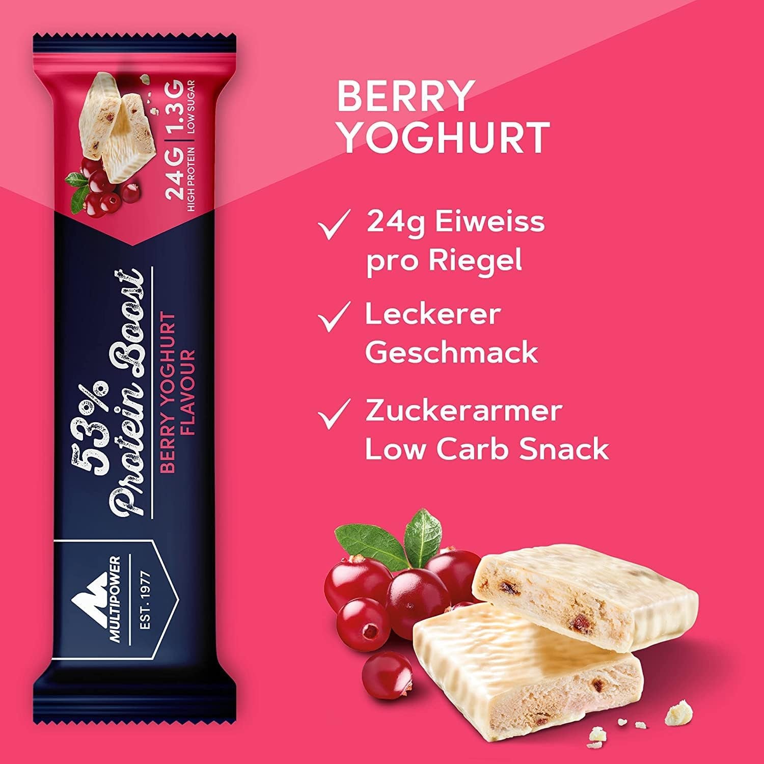 53% Protein Bar (24x50g)