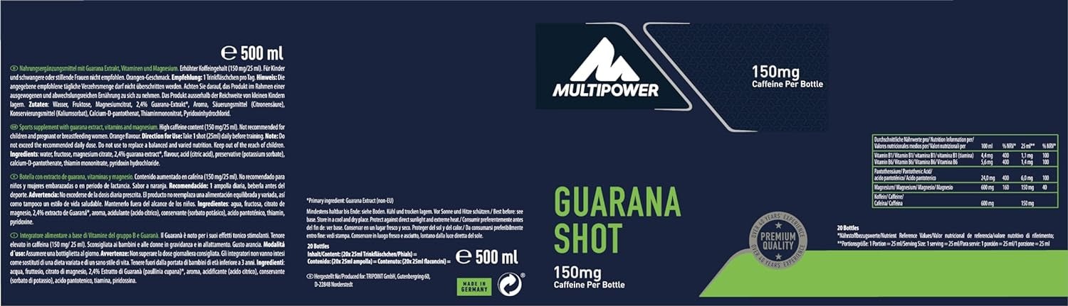 Guarana Shot (20x25ml)