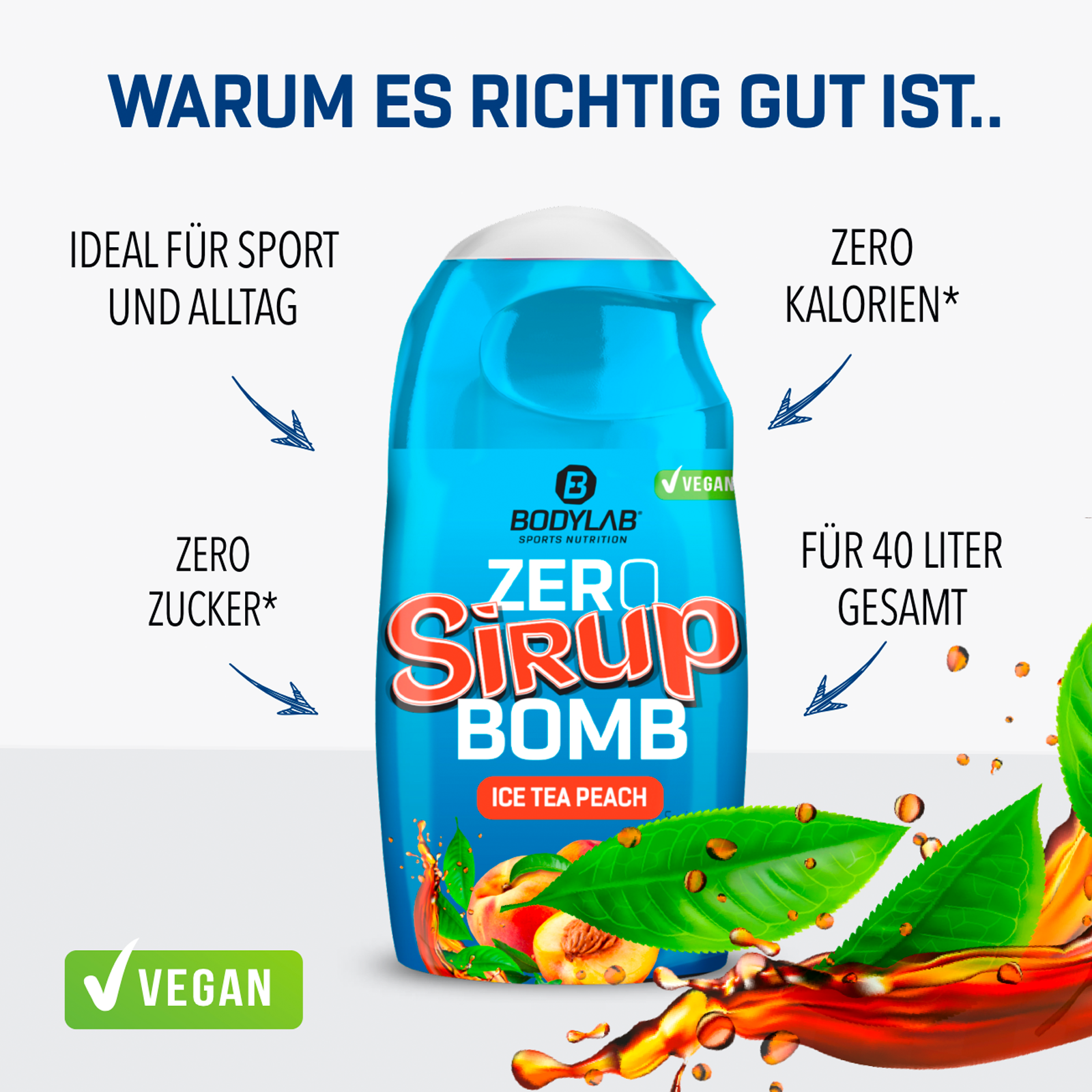 New Year Deal: 5Für2 Diet-Powerpack mit Gratis Creatine Powder + Zero Sirup Bomb Mix + Omega-3