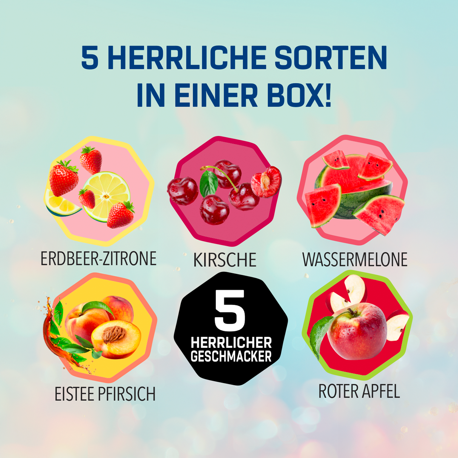 New Year Deal: 5Für2 Diet-Powerpack mit Gratis Creatine Powder + Zero Sirup Bomb Mix + Omega-3