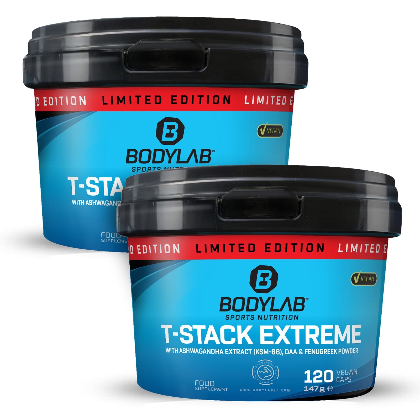 2 x T-Stack Extreme (120 vegane Kapseln)