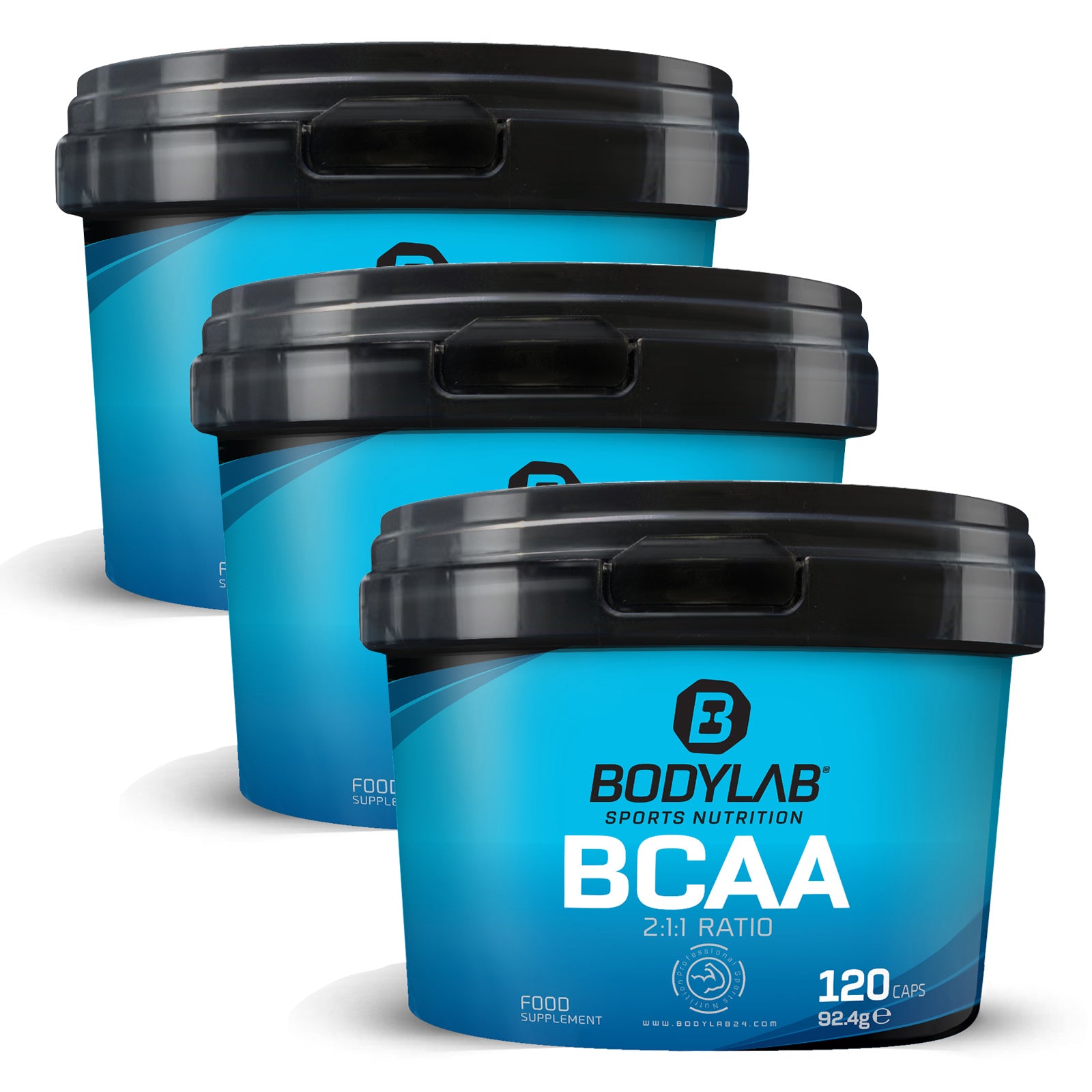 3 x BCAA (120 Kapseln)