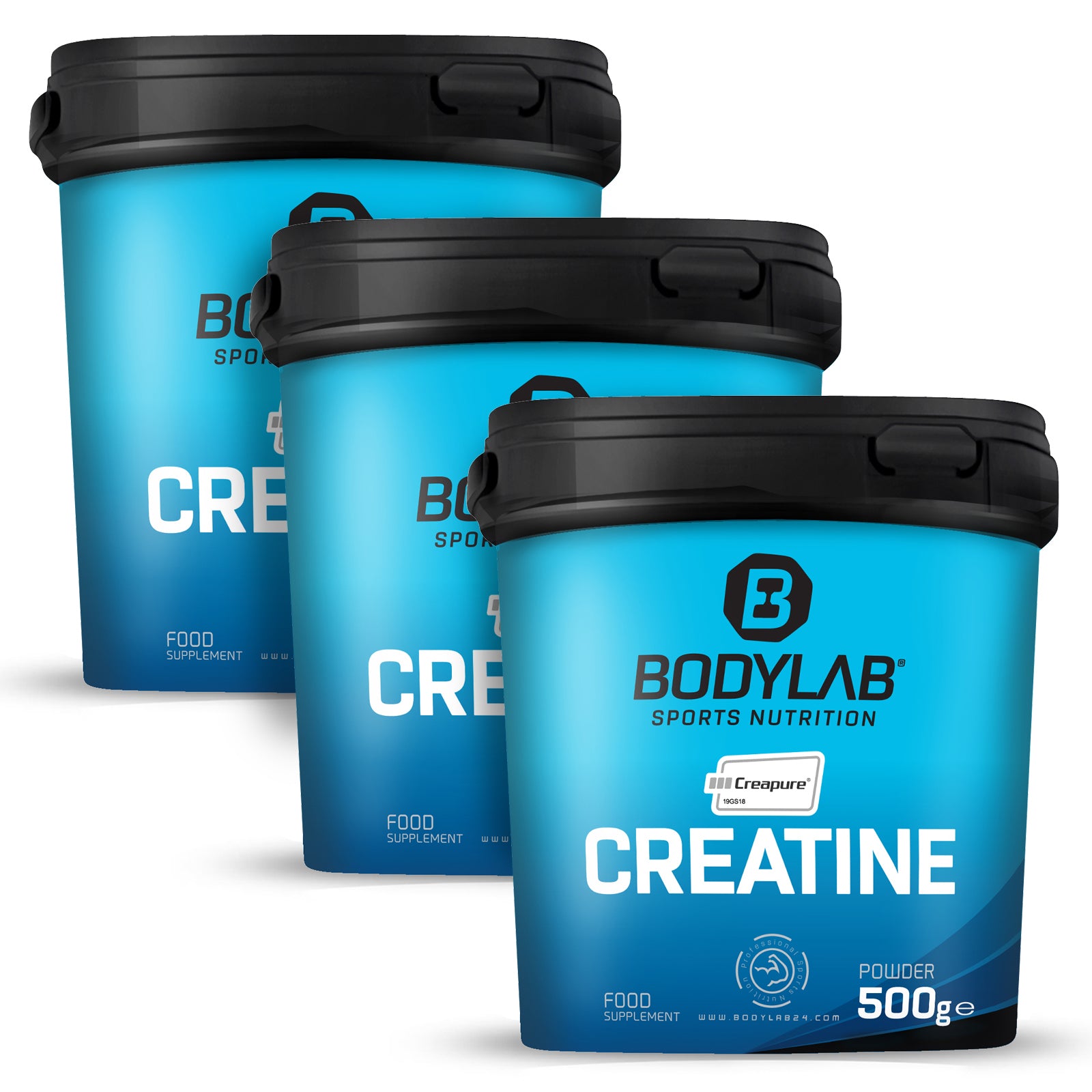 3x Creatine (Creapure®) (3x500g)