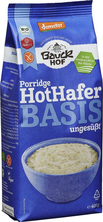 Hot Hafer Basis, demeter (400g)