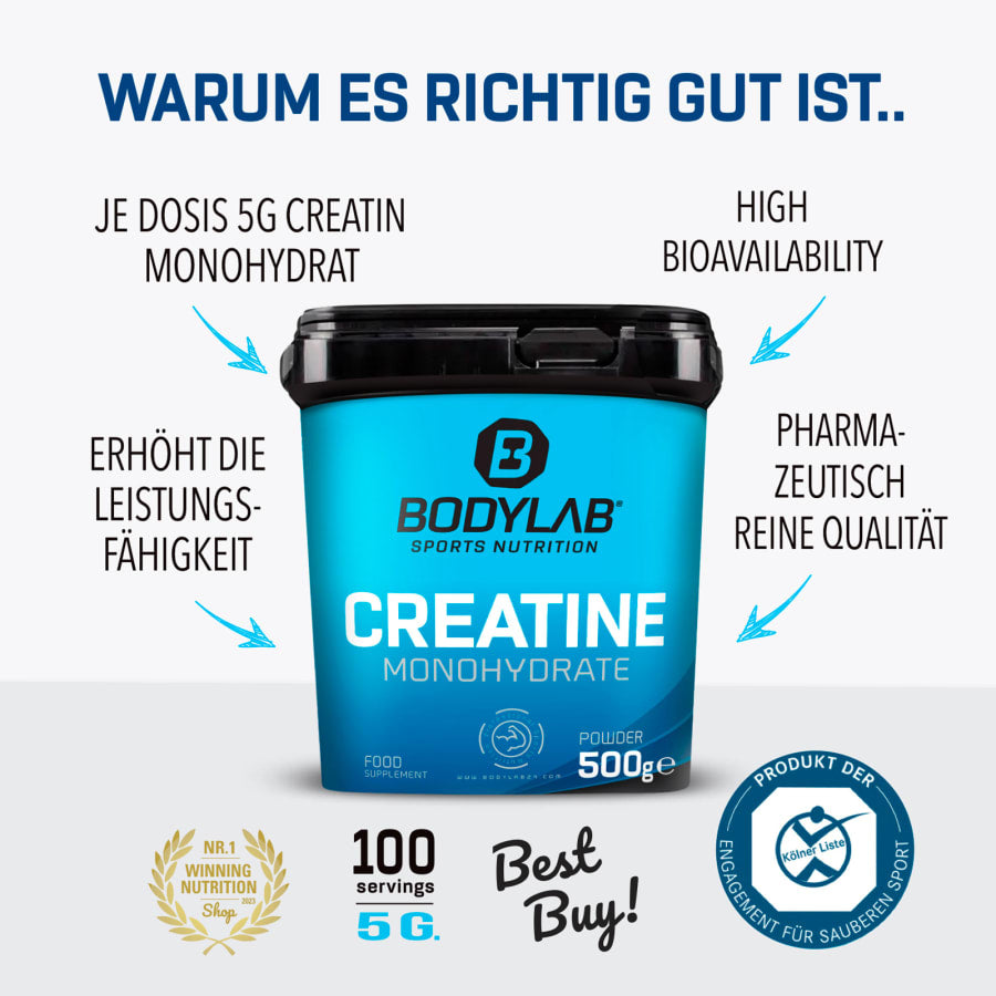 NEW YEAR DEAL: 5Für2 Protein-Powerpack mit Gratis Whey + Creatine + Omega-3