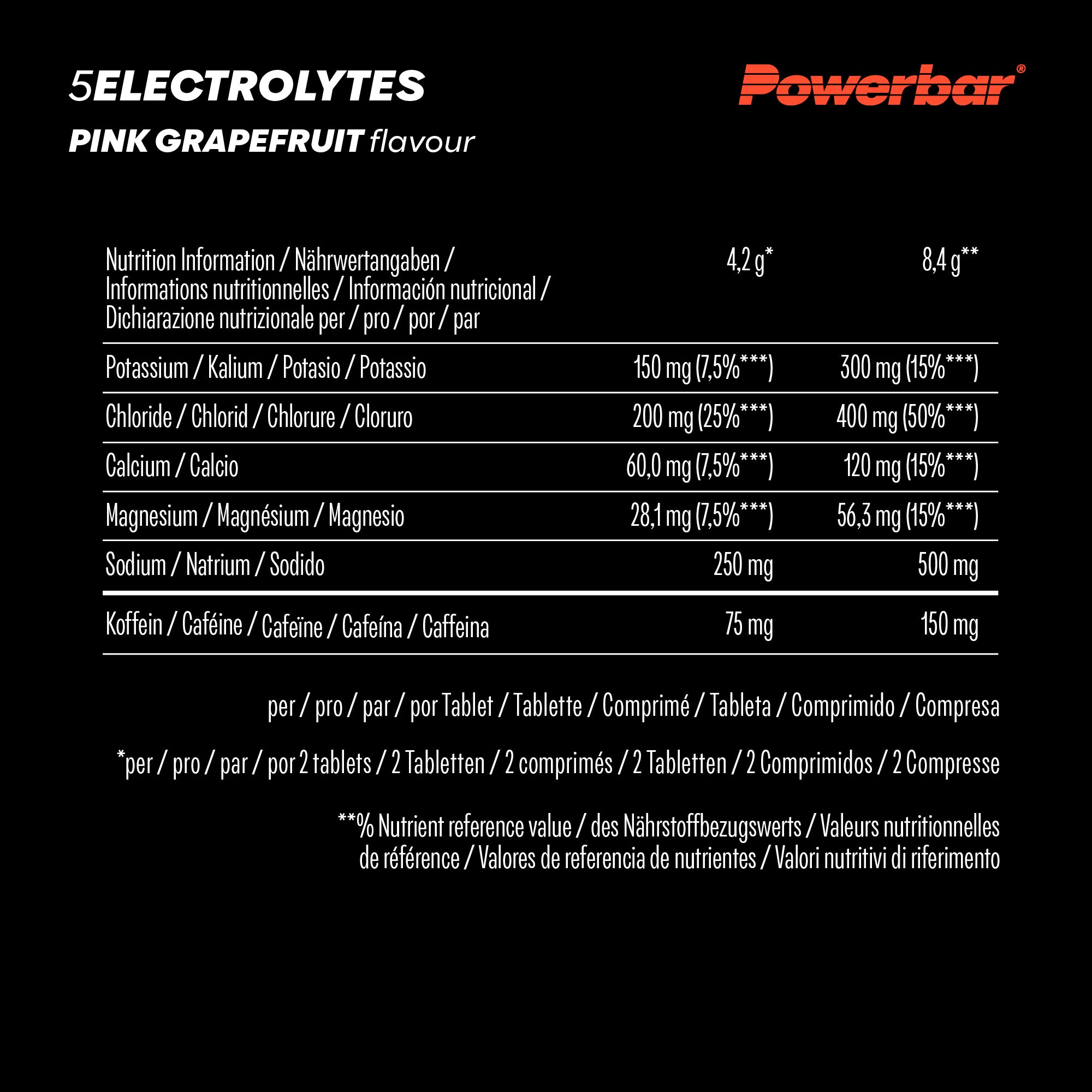 5 Electrolytes Sports Drink (12x10Tabs)