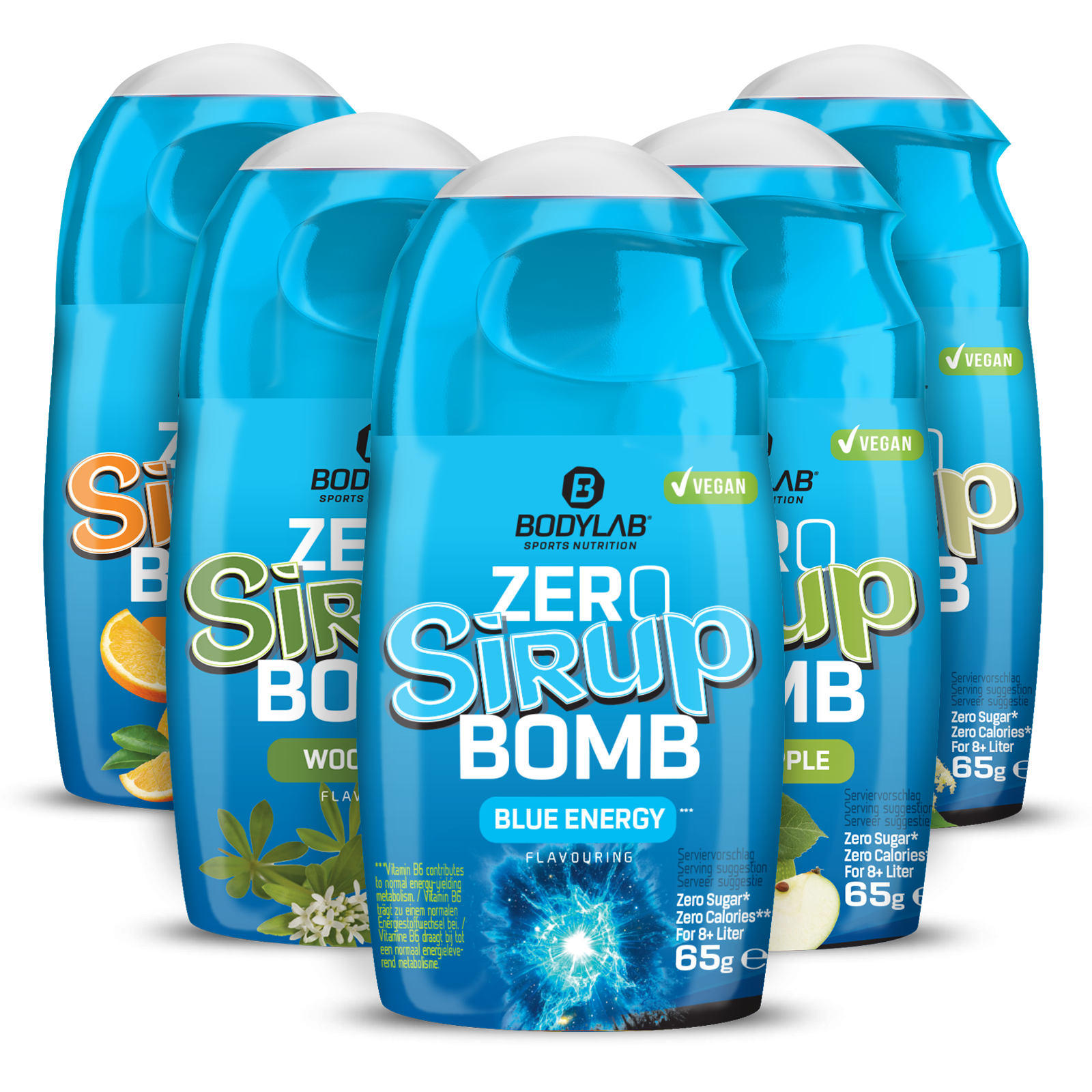 ZERO Sirup BOMB 2.0 Box  (5x65ml)