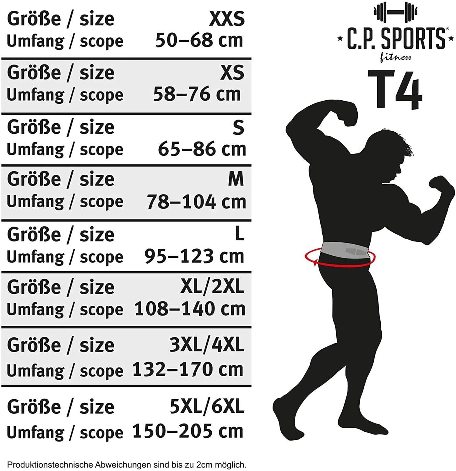 Gewichthebergürtel Leder Braun