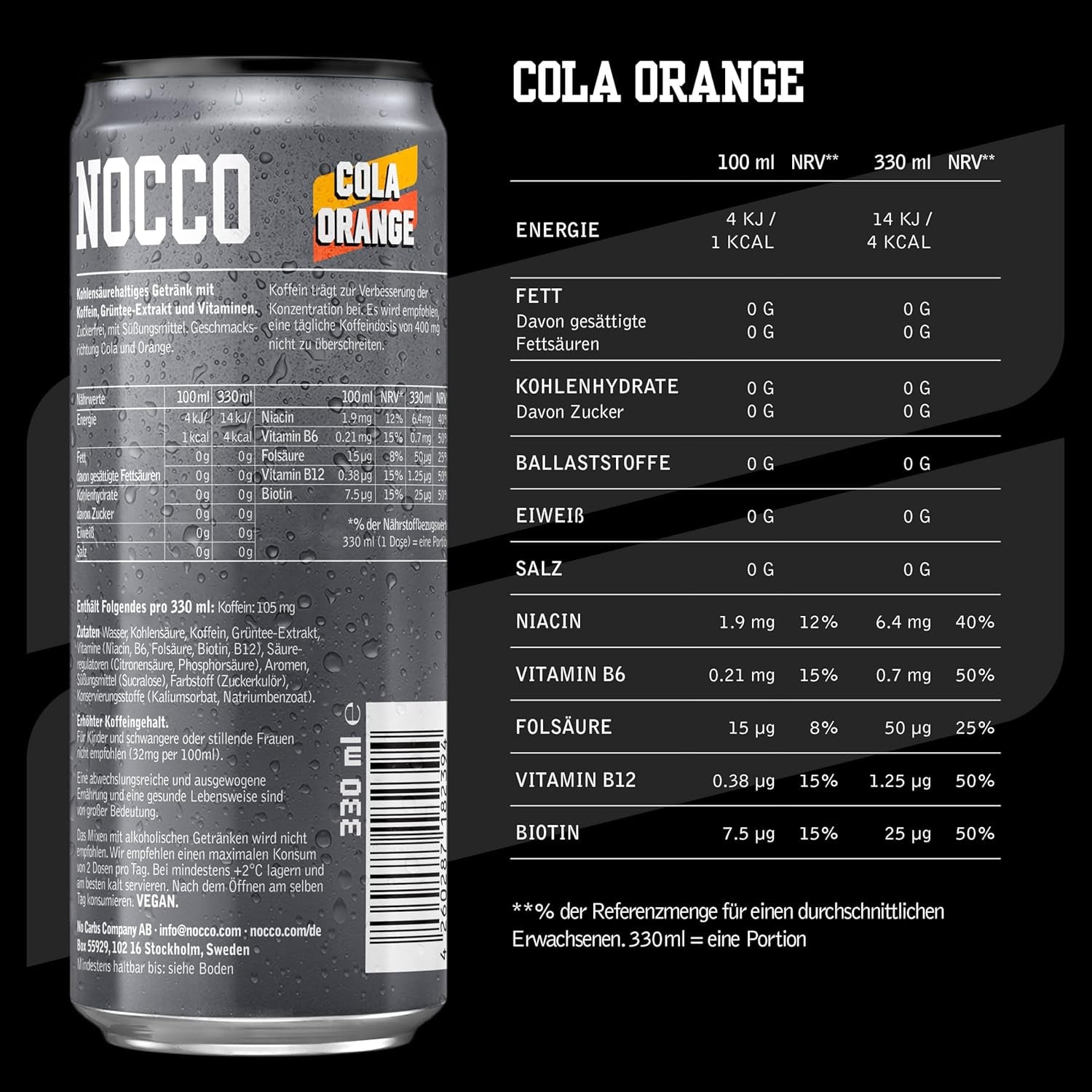 Nocco Black (330ml)