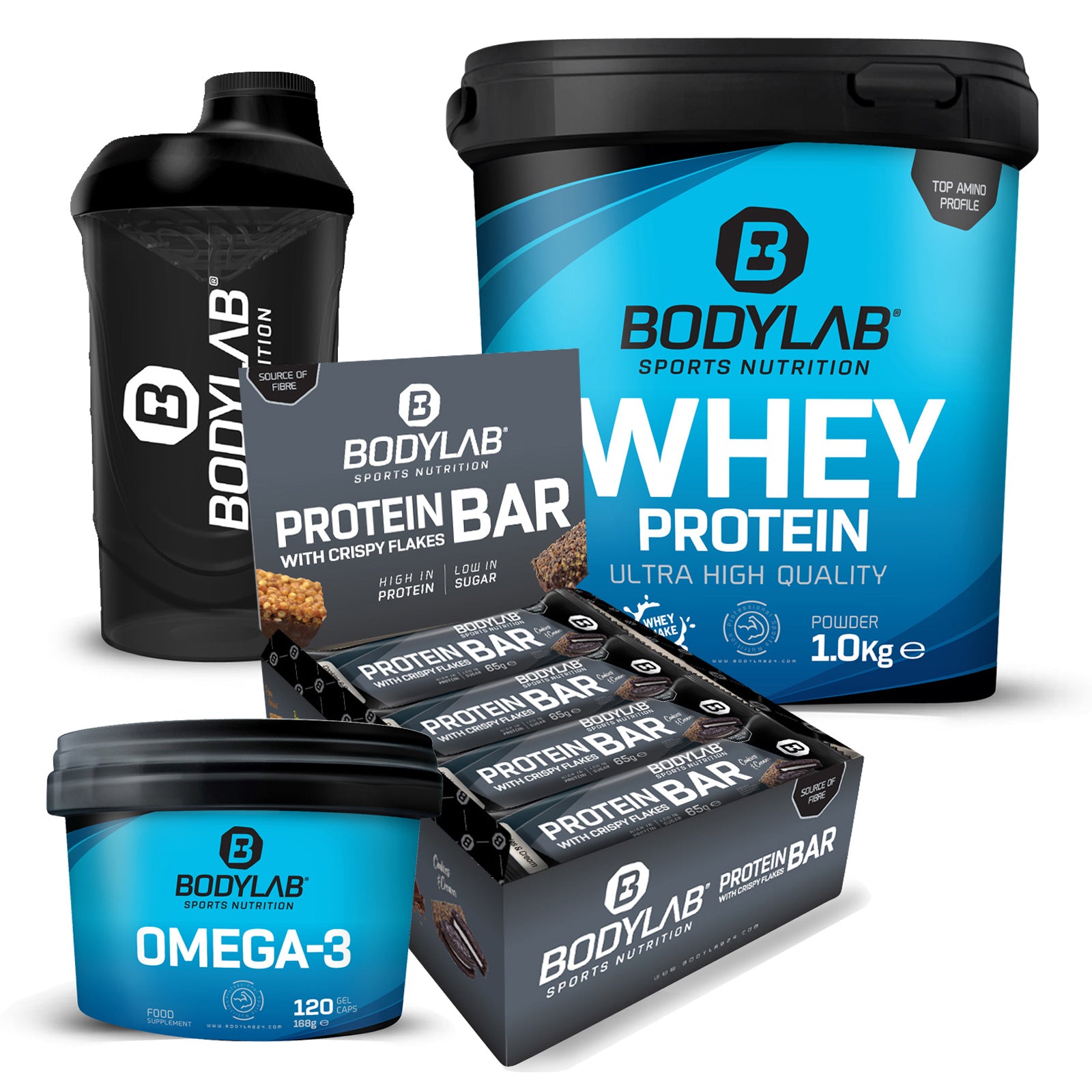 Protein-Blitz-Deal mit Omega-3