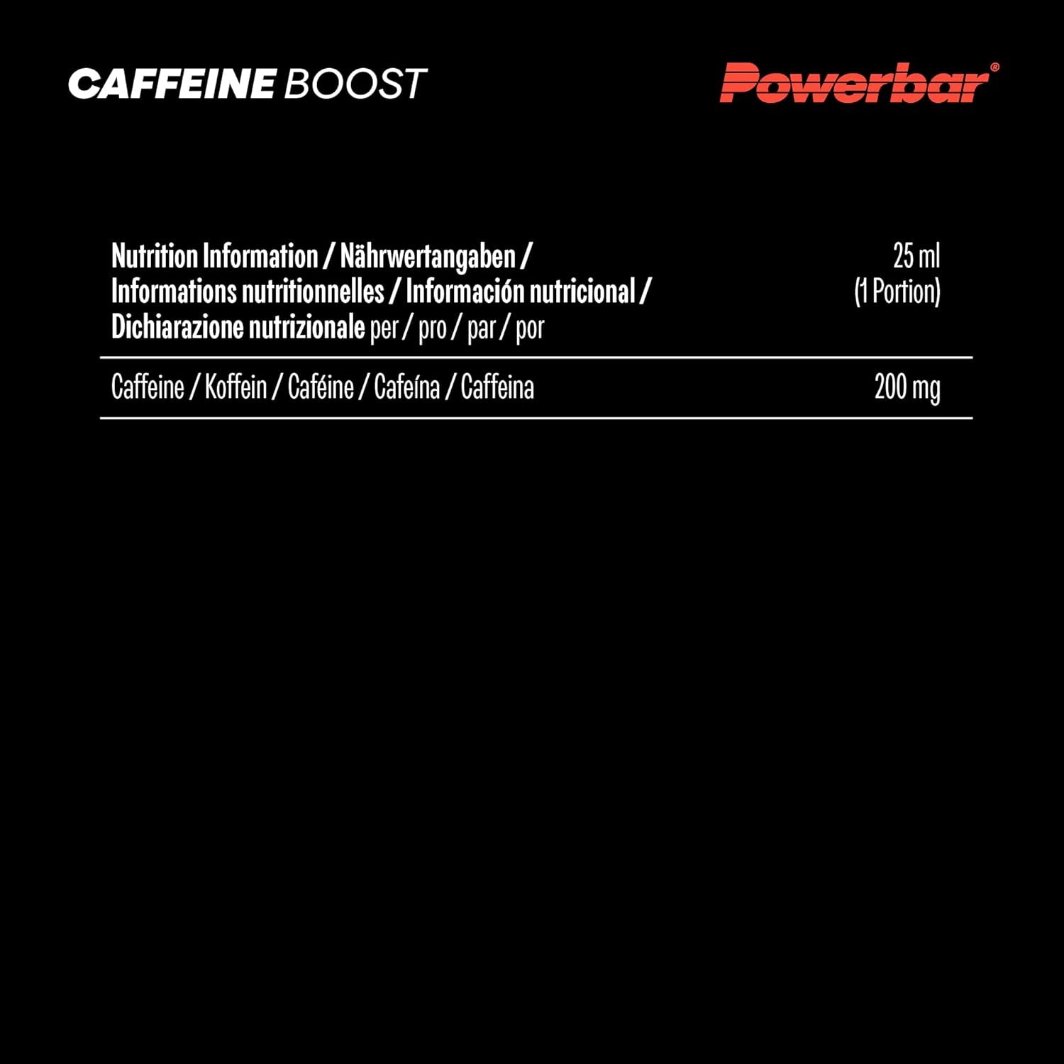 Caffeine Boost Ampullen Neutral (20x25ml)