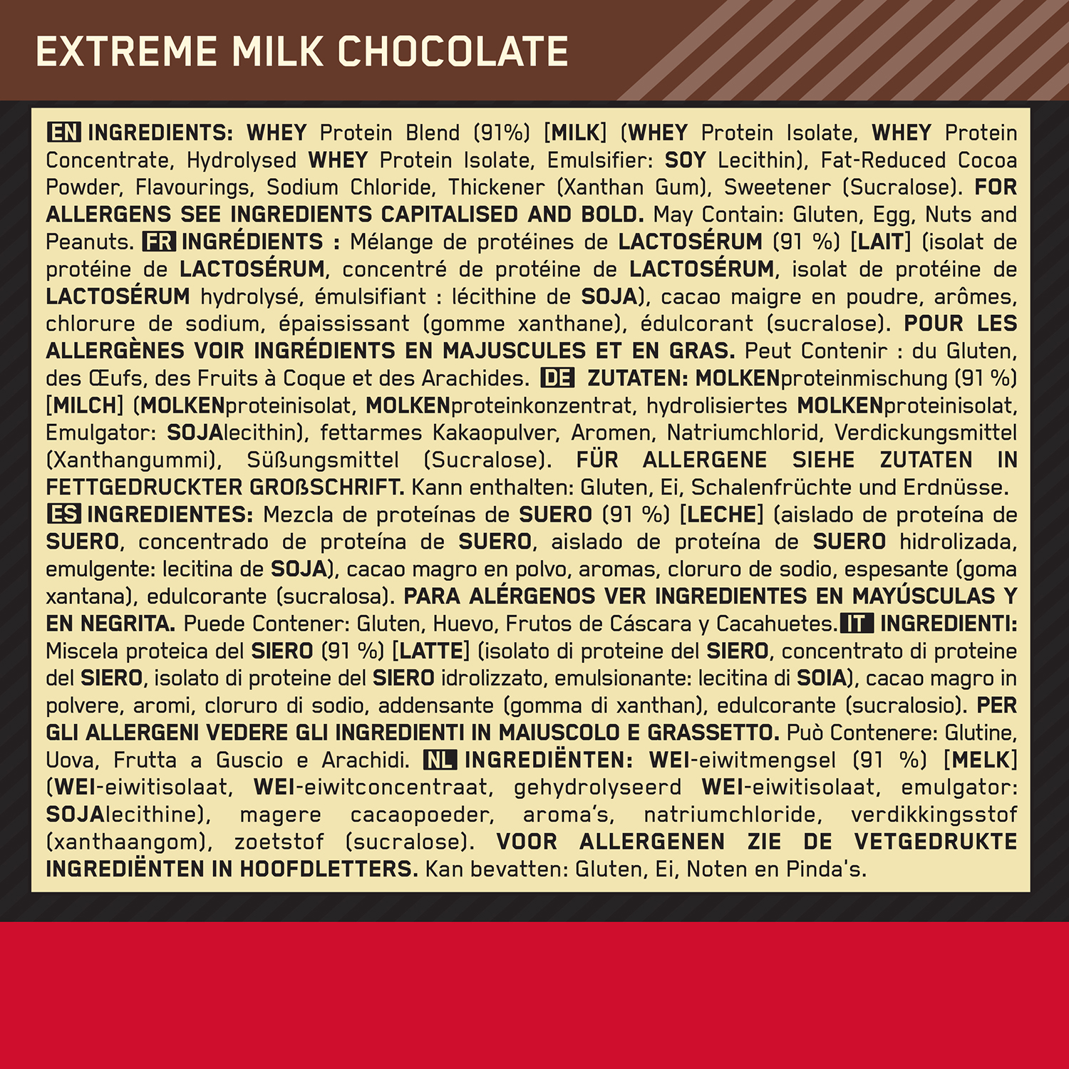 #Geschmack_Extreme Milk Chocolate