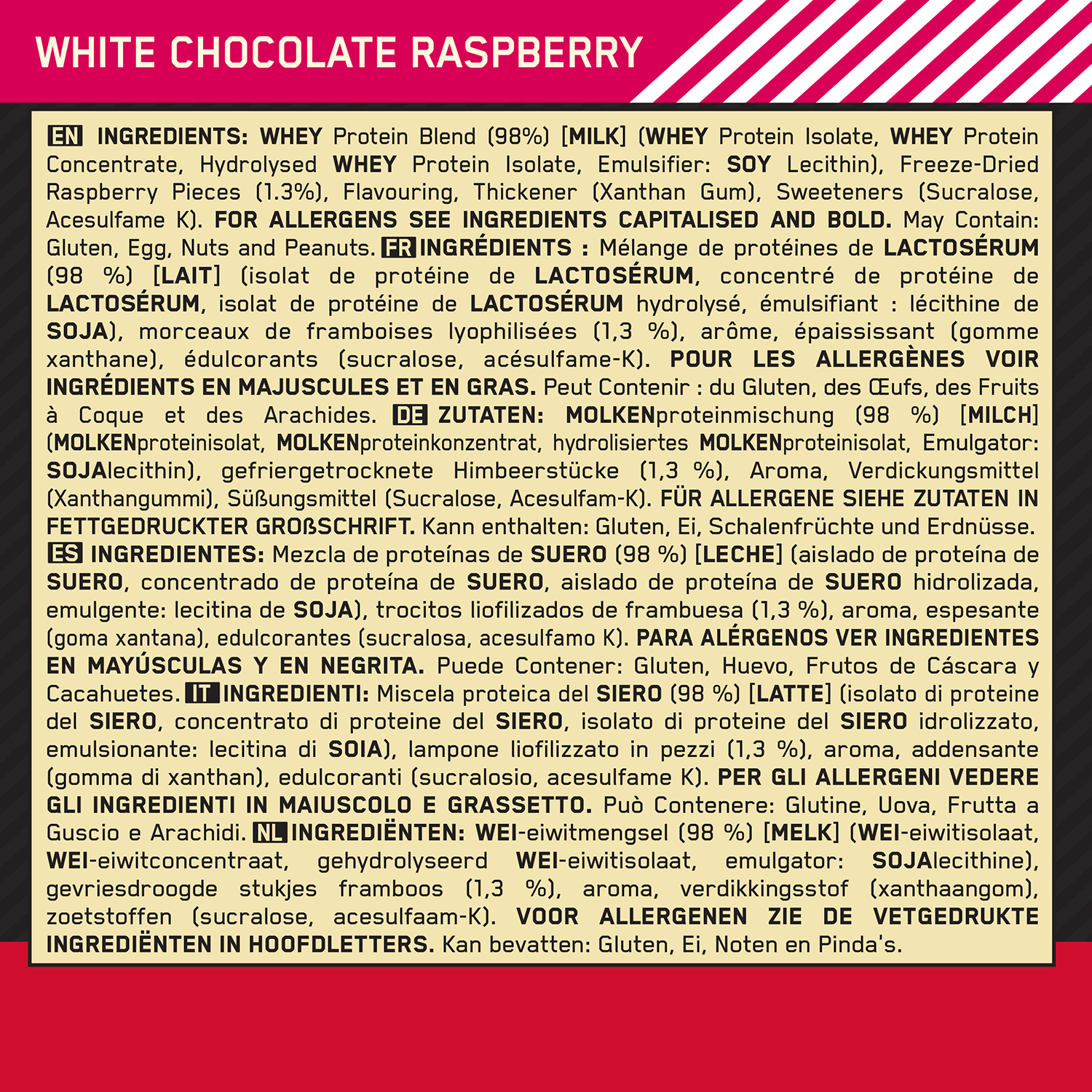 #Geschmack_White Chocolate Raspberry