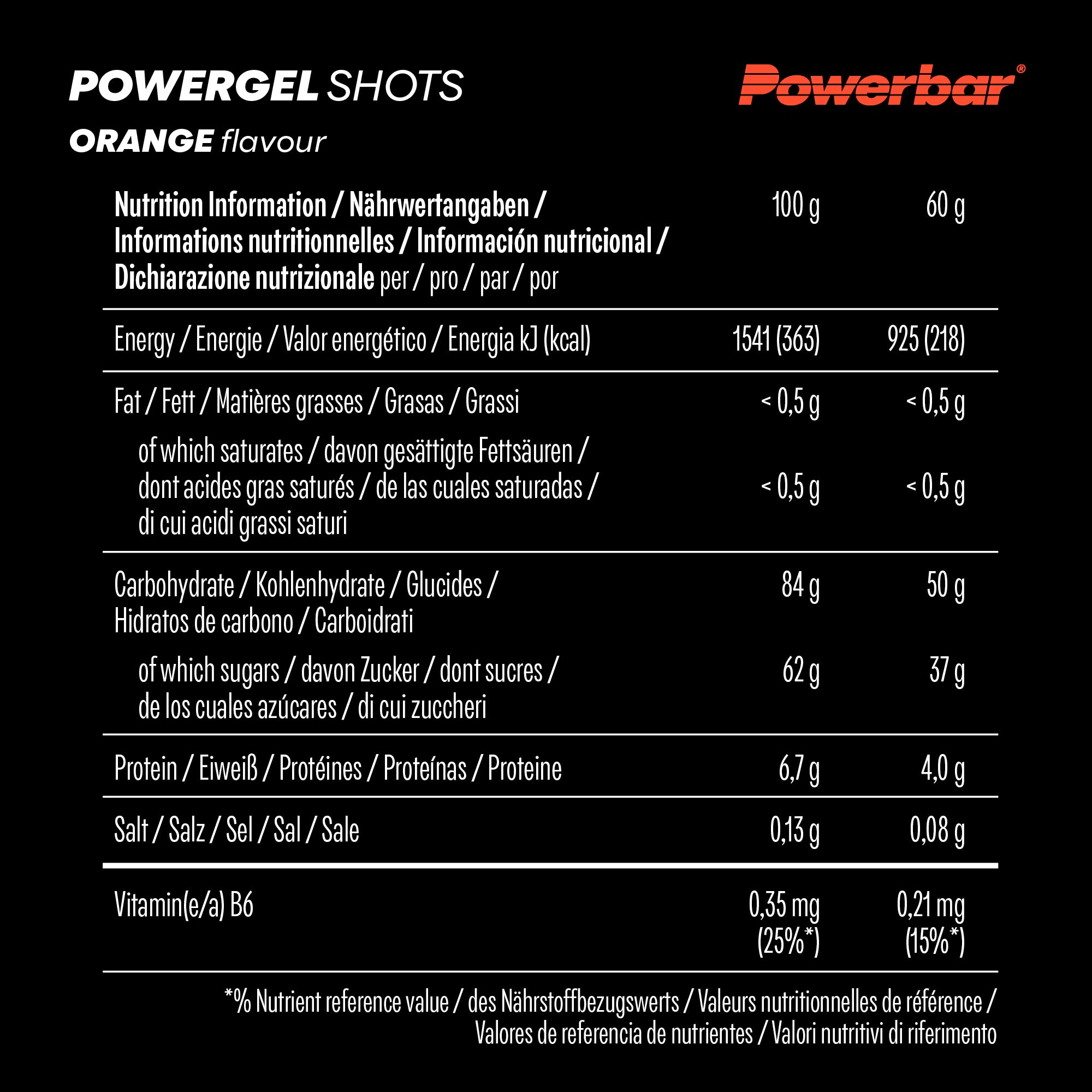 Powergel Shots (60g)