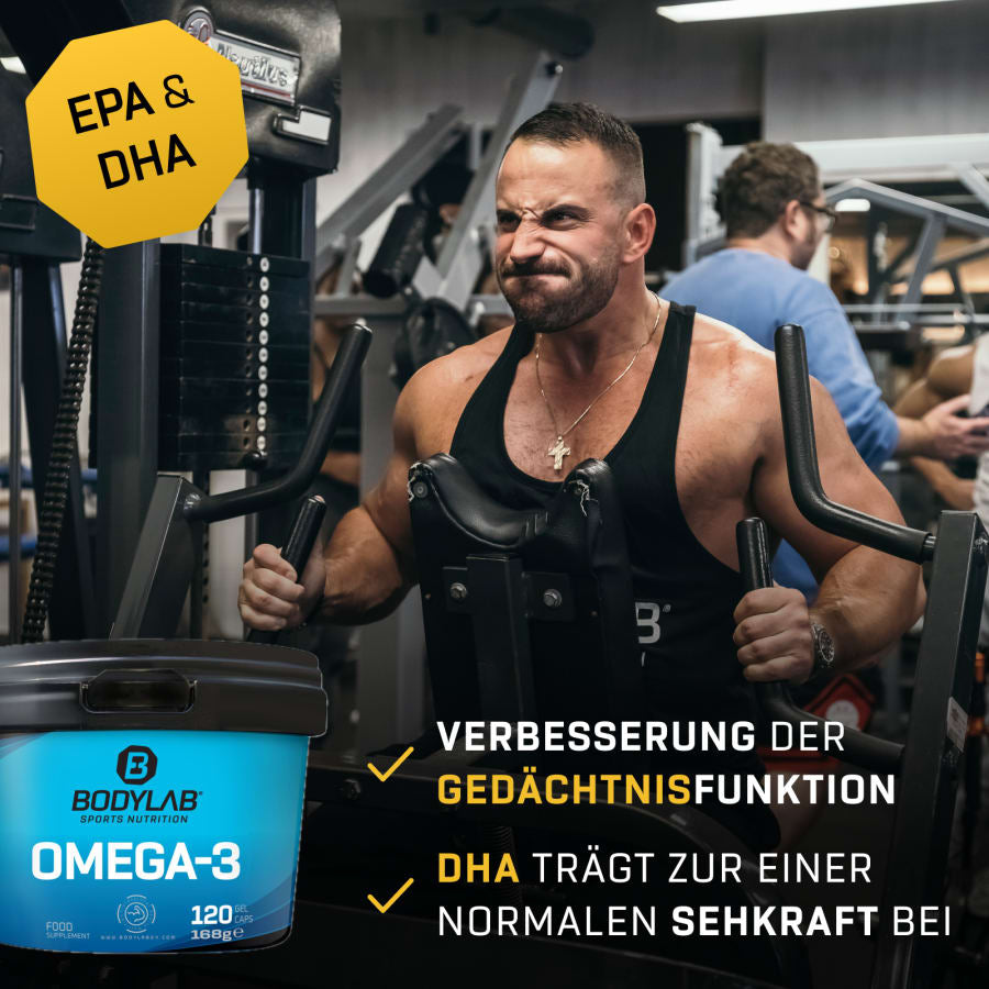 4 x Omega-3 (je 120 Kapseln)