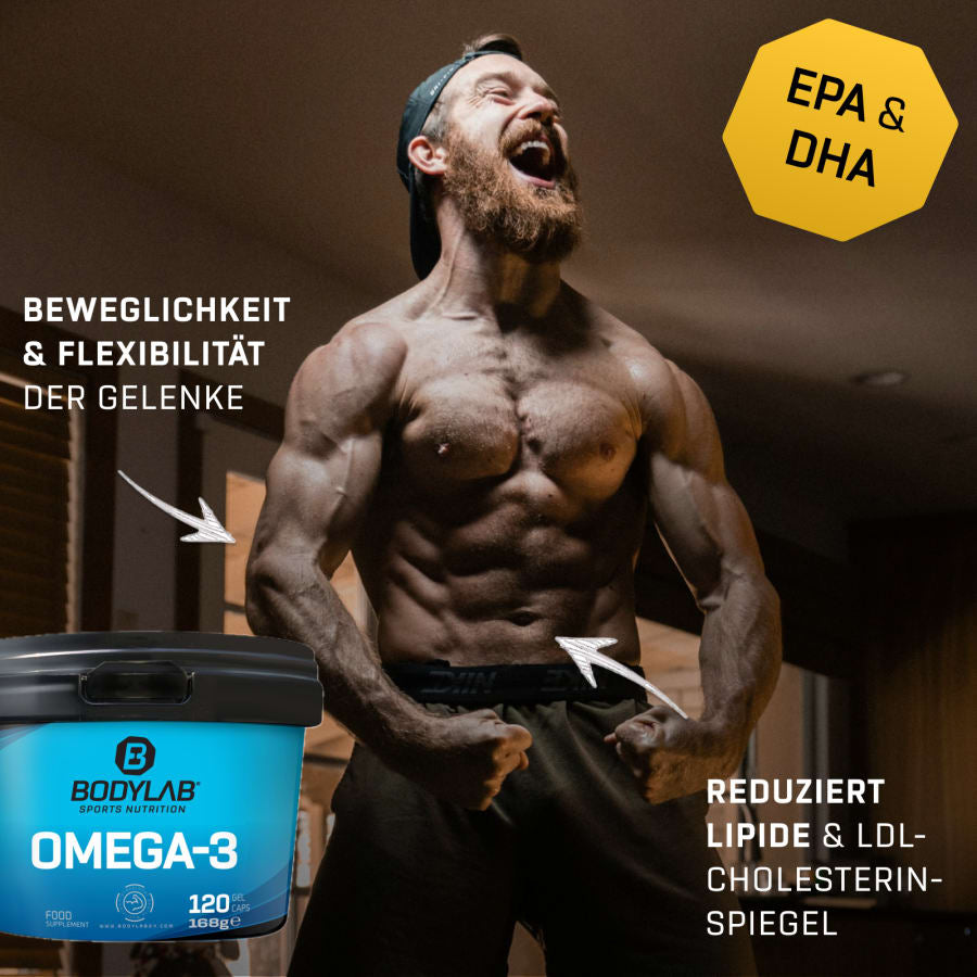 4 x Omega-3 (je 120 Kapseln)