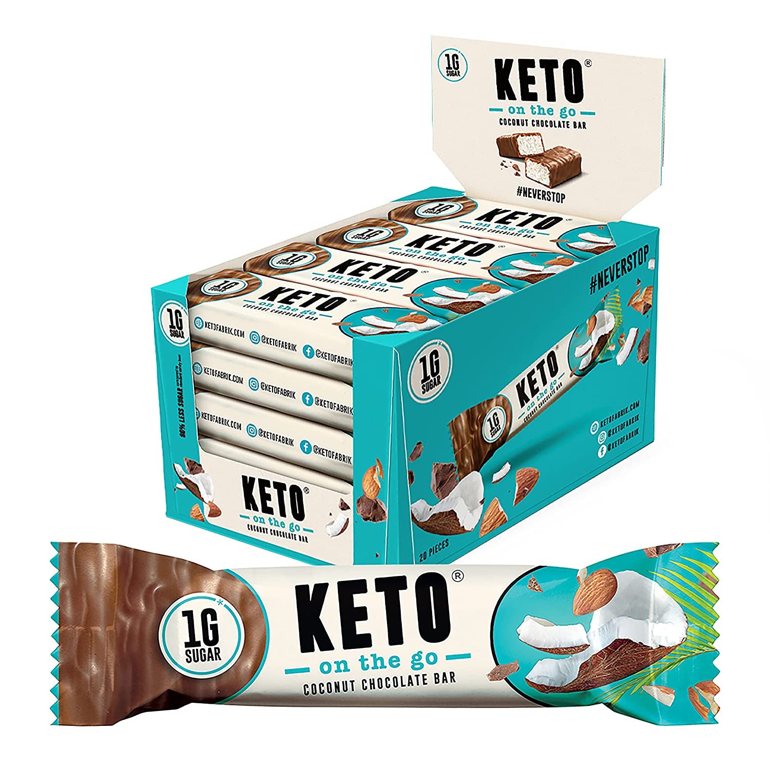 KETO on the go Riegel (20x35g)