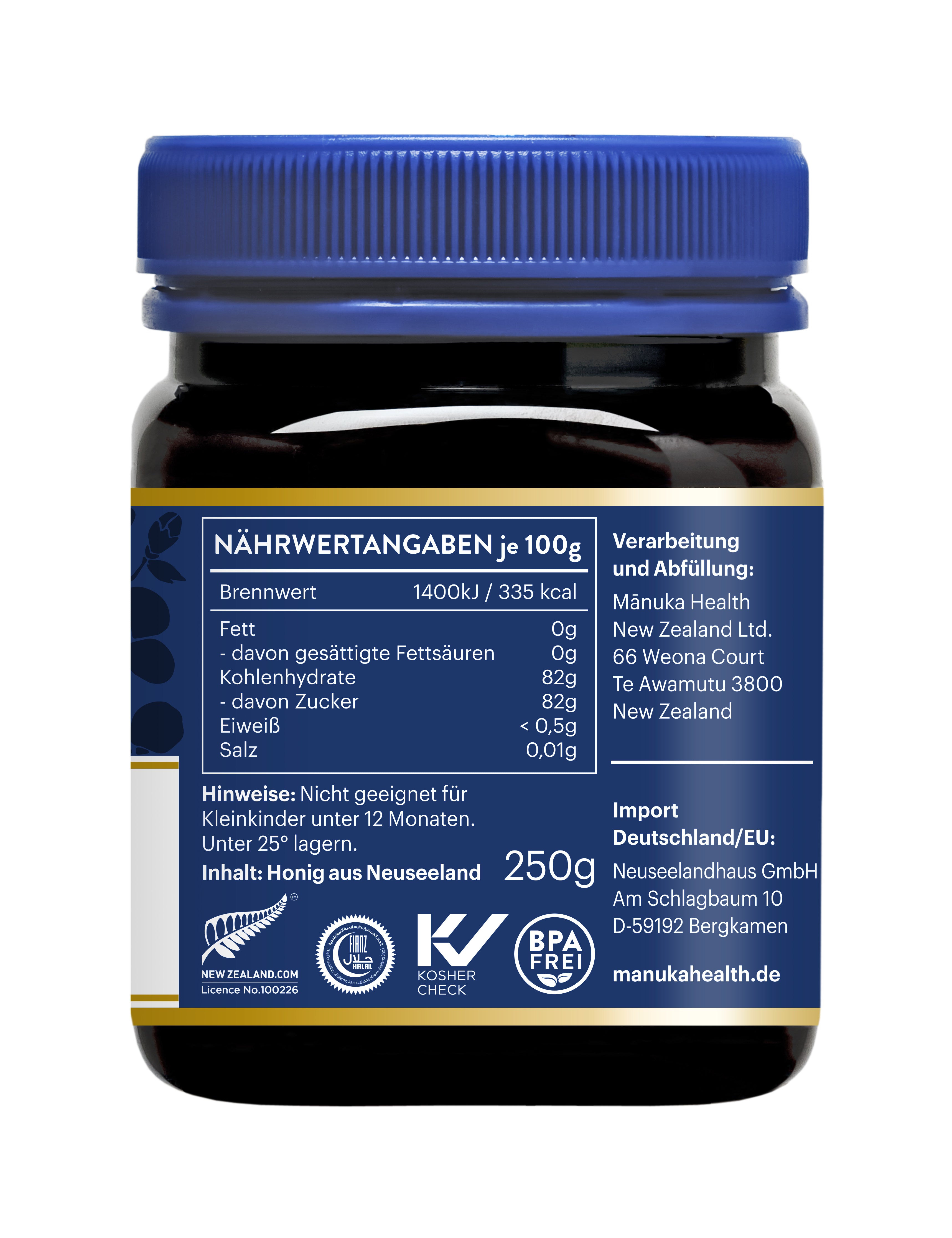 Manuka Honig MGO 100+ (250g)