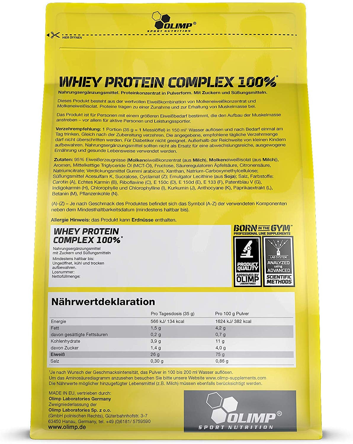 Whey Protein Complex 100% (700g)