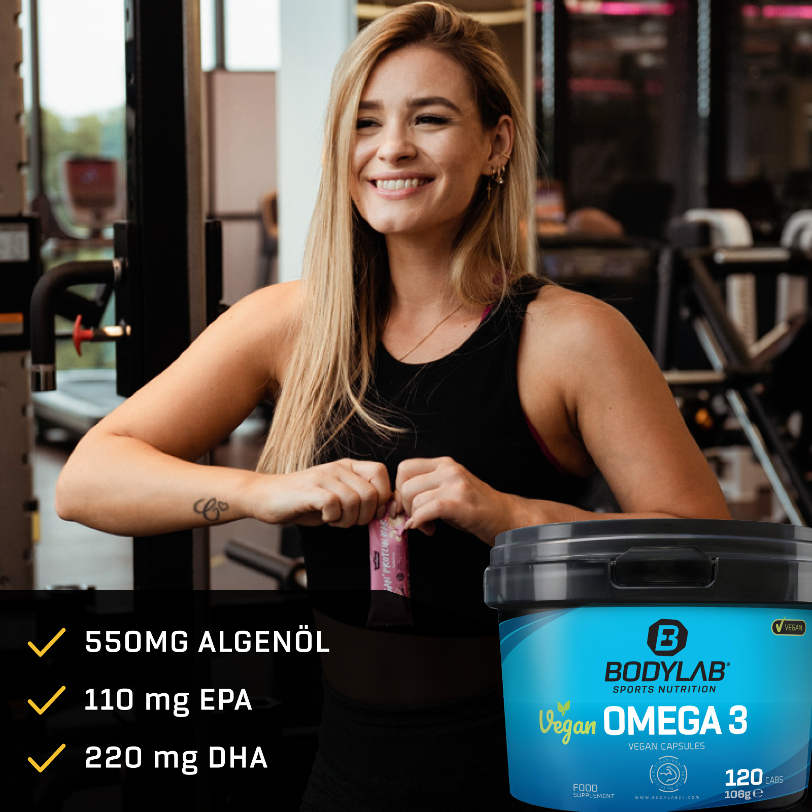 Vegan Omega 3 (120 Kapseln)