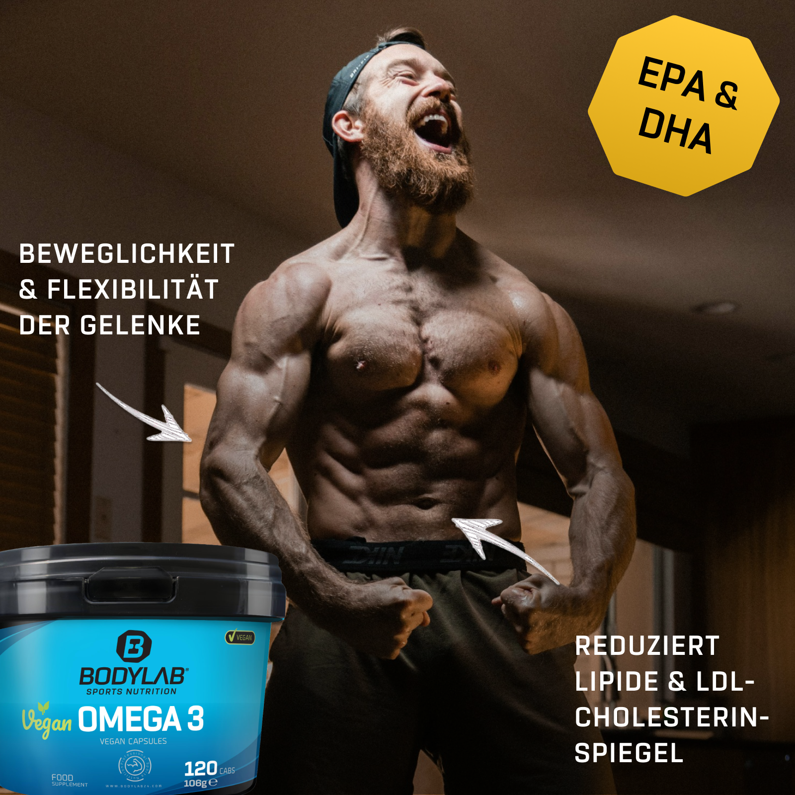 Vegan Omega 3 (120 Kapseln)