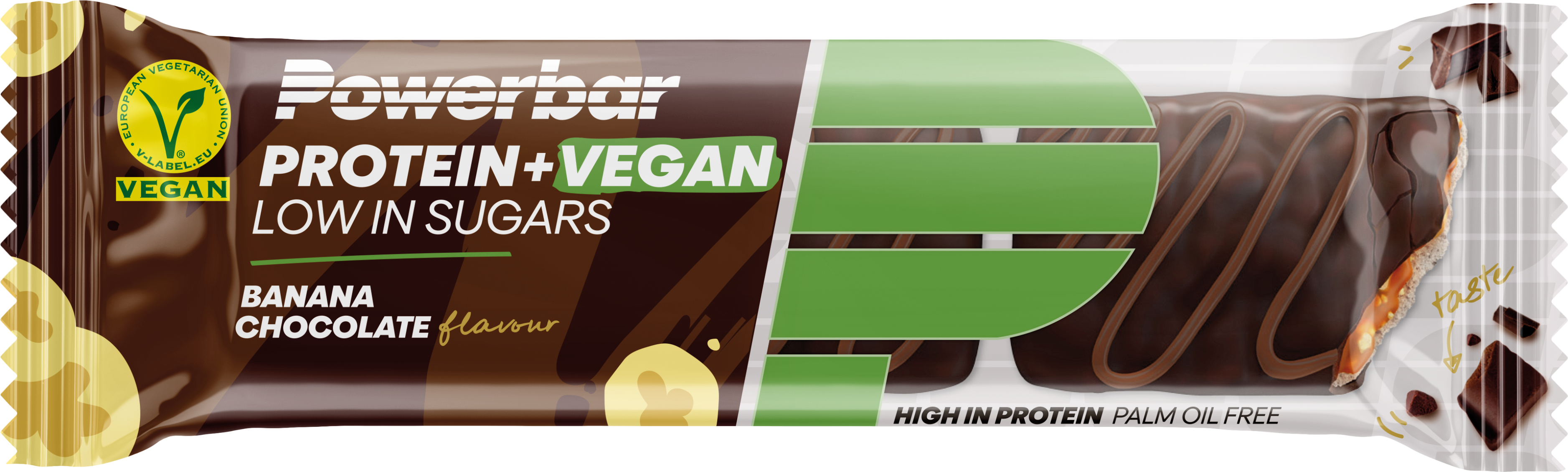 Protein+ Vegan Low in Sugars Bar (12x42g)