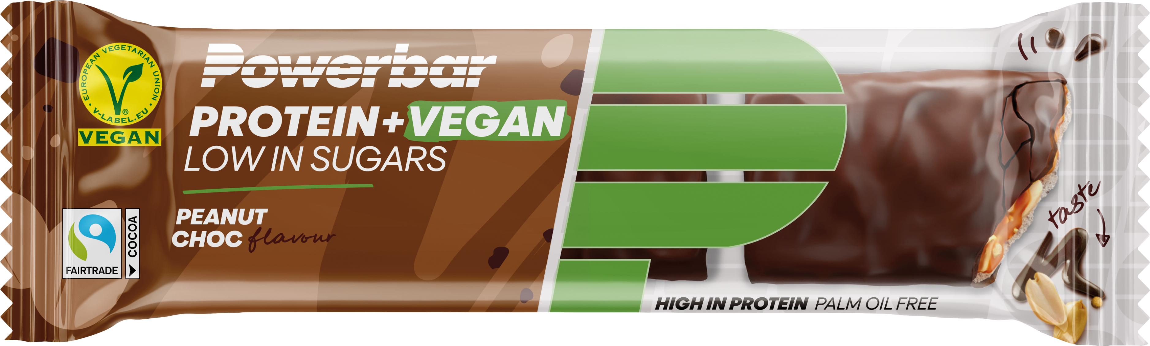 Protein+ Vegan Low in Sugars Bar (12x42g)