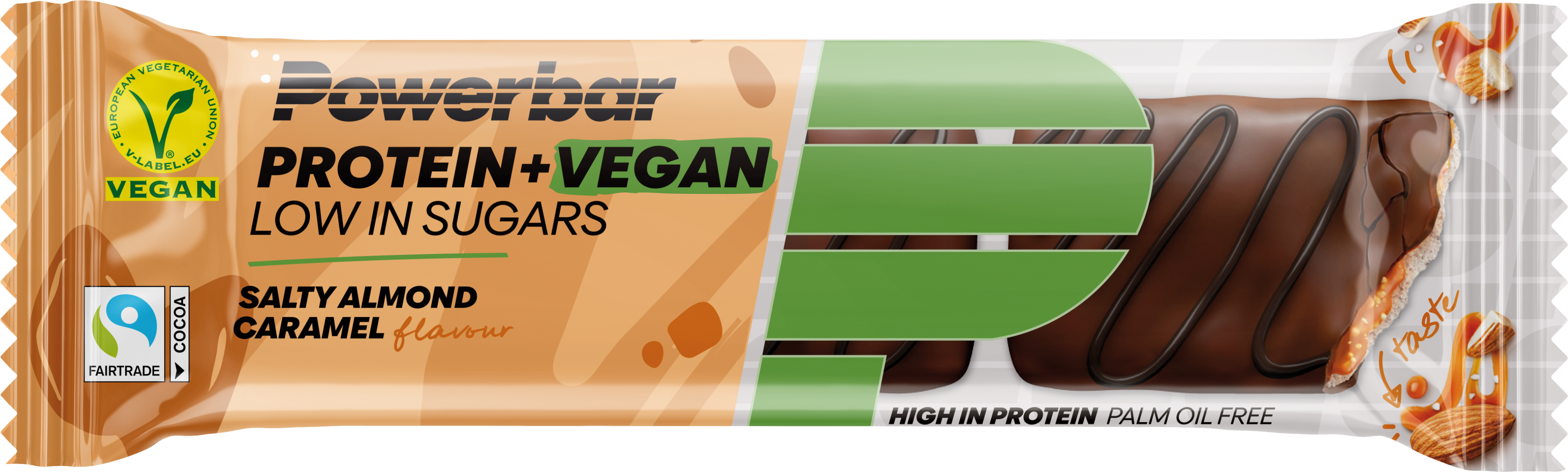 Protein+ Vegan Low in Sugars Bar (12x42g)