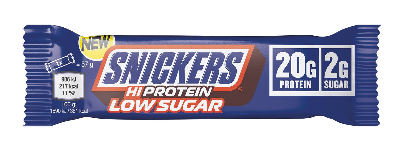 Snickers Low Sugar High Protein Bar (12x57g)