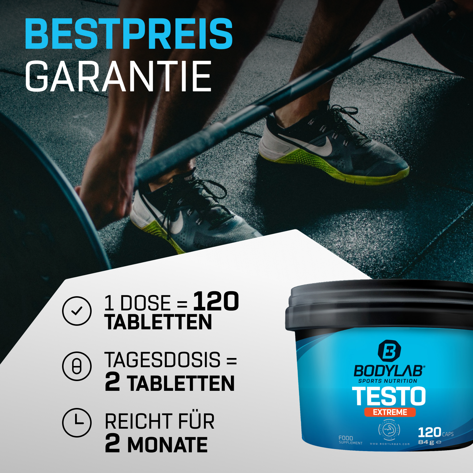 Testo Extreme (120 Kapseln)