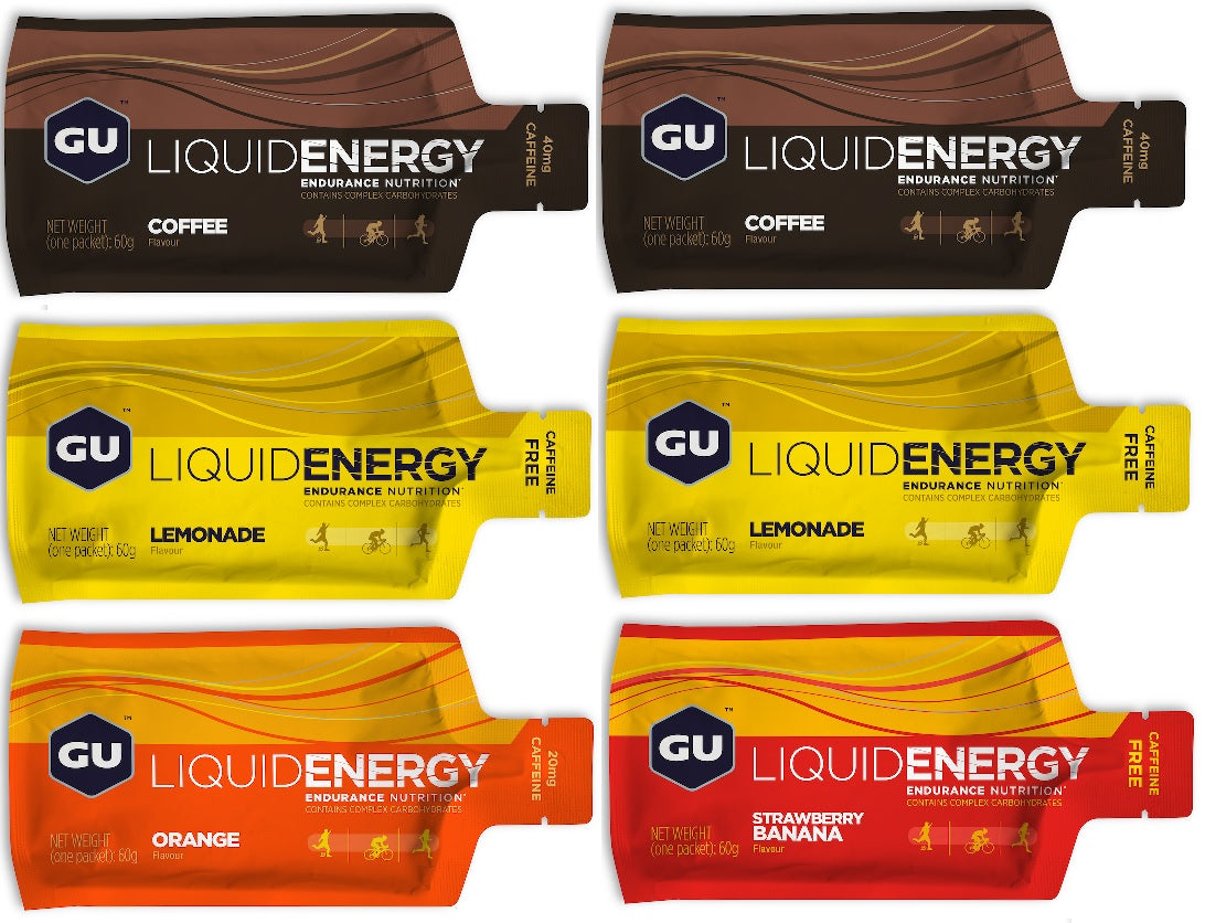 Liquid Energy Gel 6er Testpaket (6x60g)