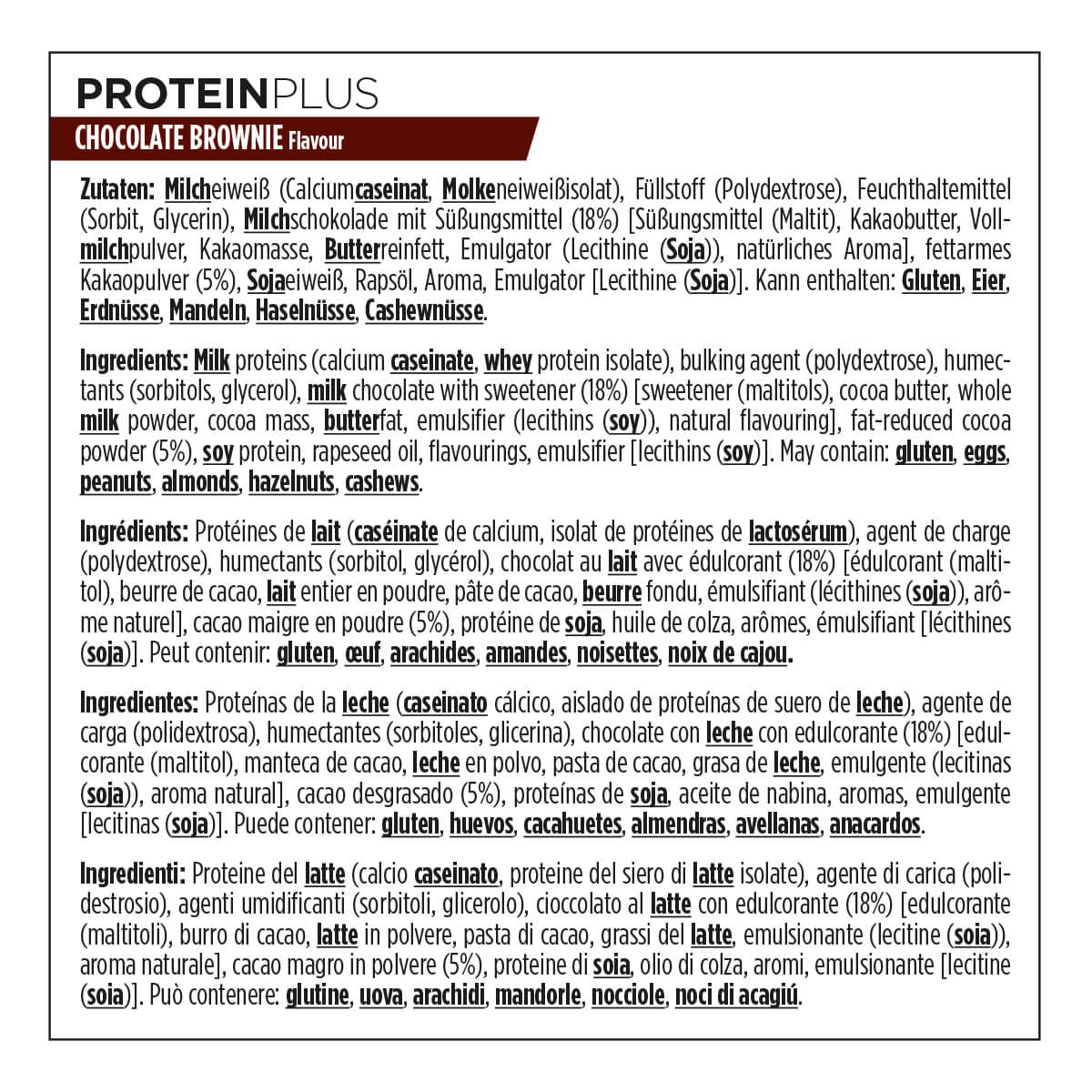 Protein+ Low in Sugars (16x35g)