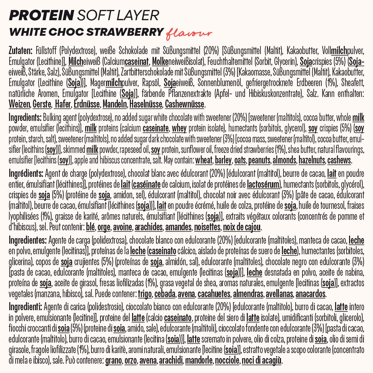 Protein Soft Layer (12x40g)